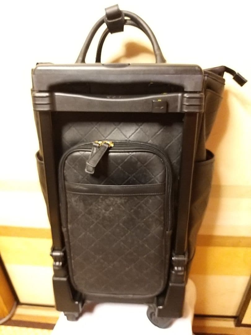 SWANY スワニーのキャスター付キャリーバッグです.