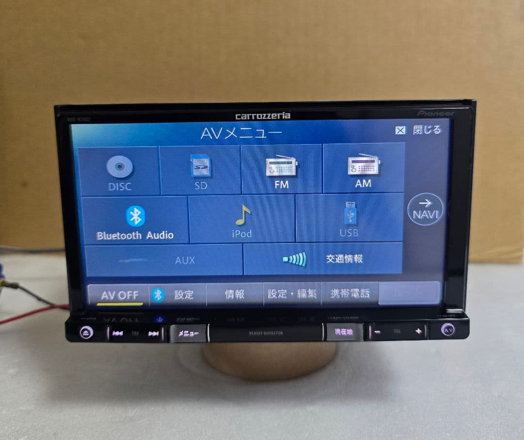 CARROZZERIA AVIC-RZ402 カーナビ 2018年