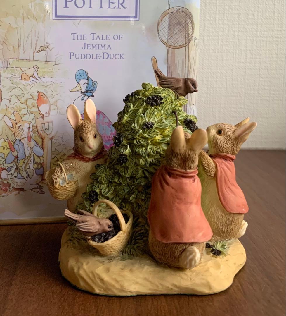 フロプシーモプシーカトンテール フィギュリン ピーターラビット 置物