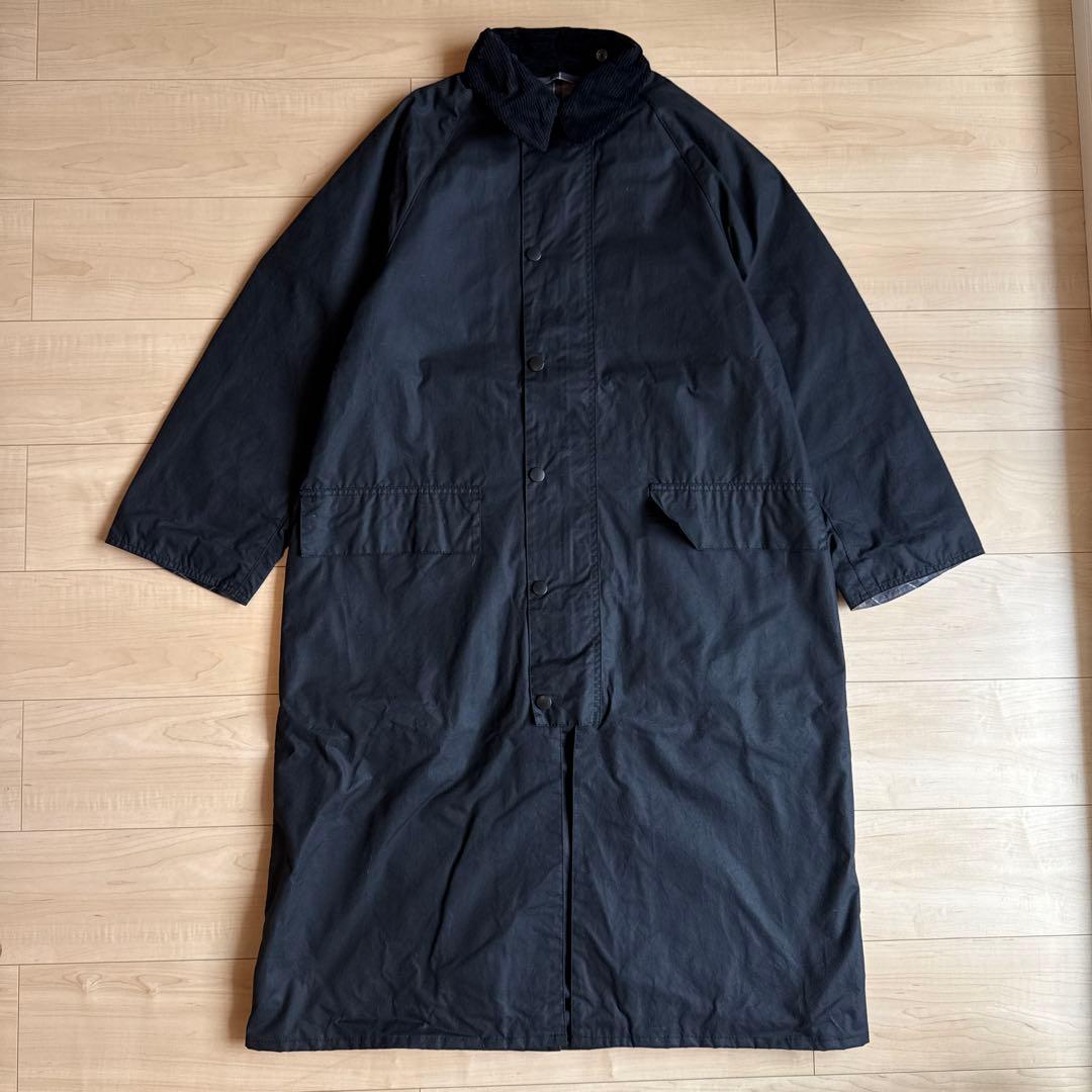 Barbour BURGHLEY バーグレー オイルドコットン ロングコート
