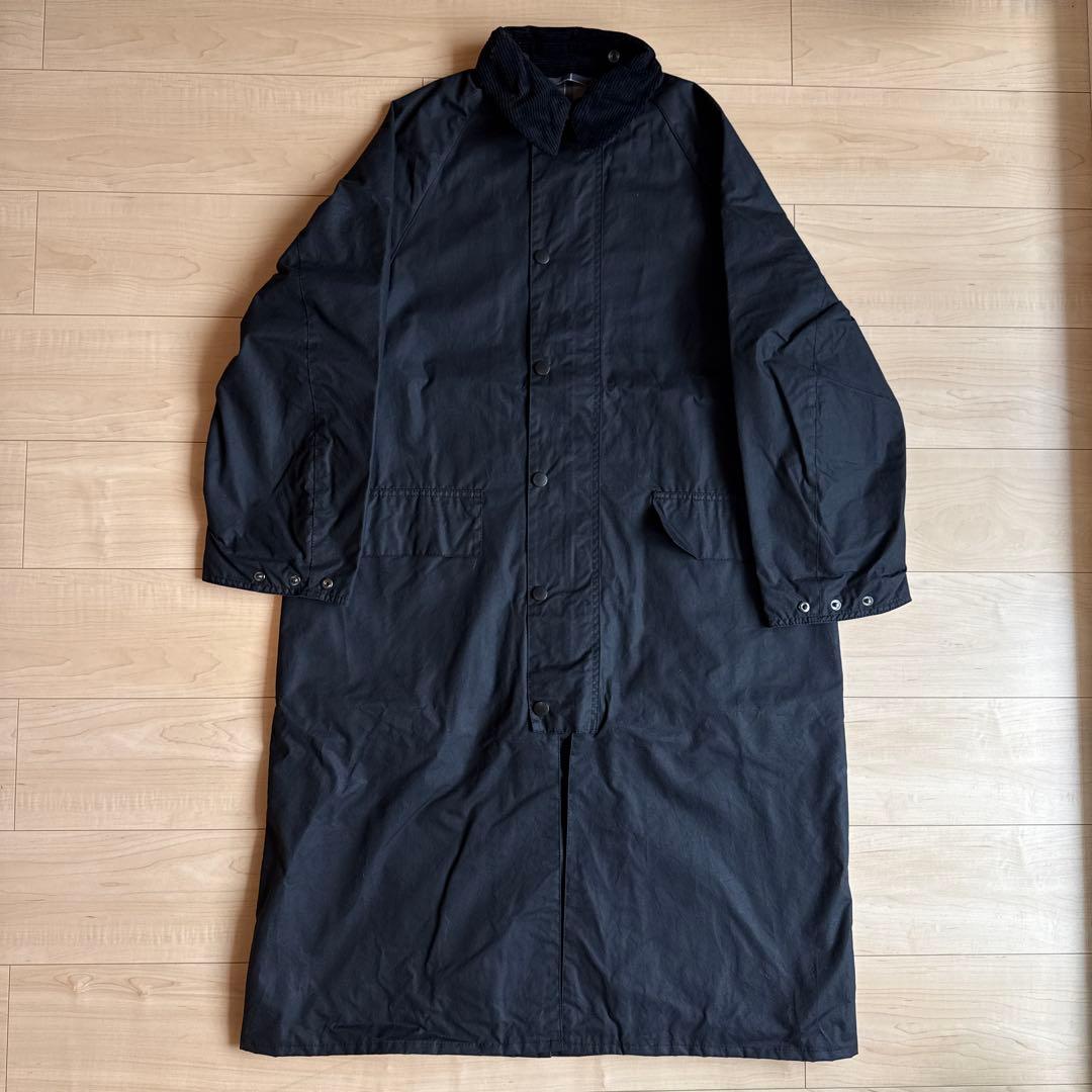 Barbour BURGHLEY バーグレー オイルドコットン ロングコート