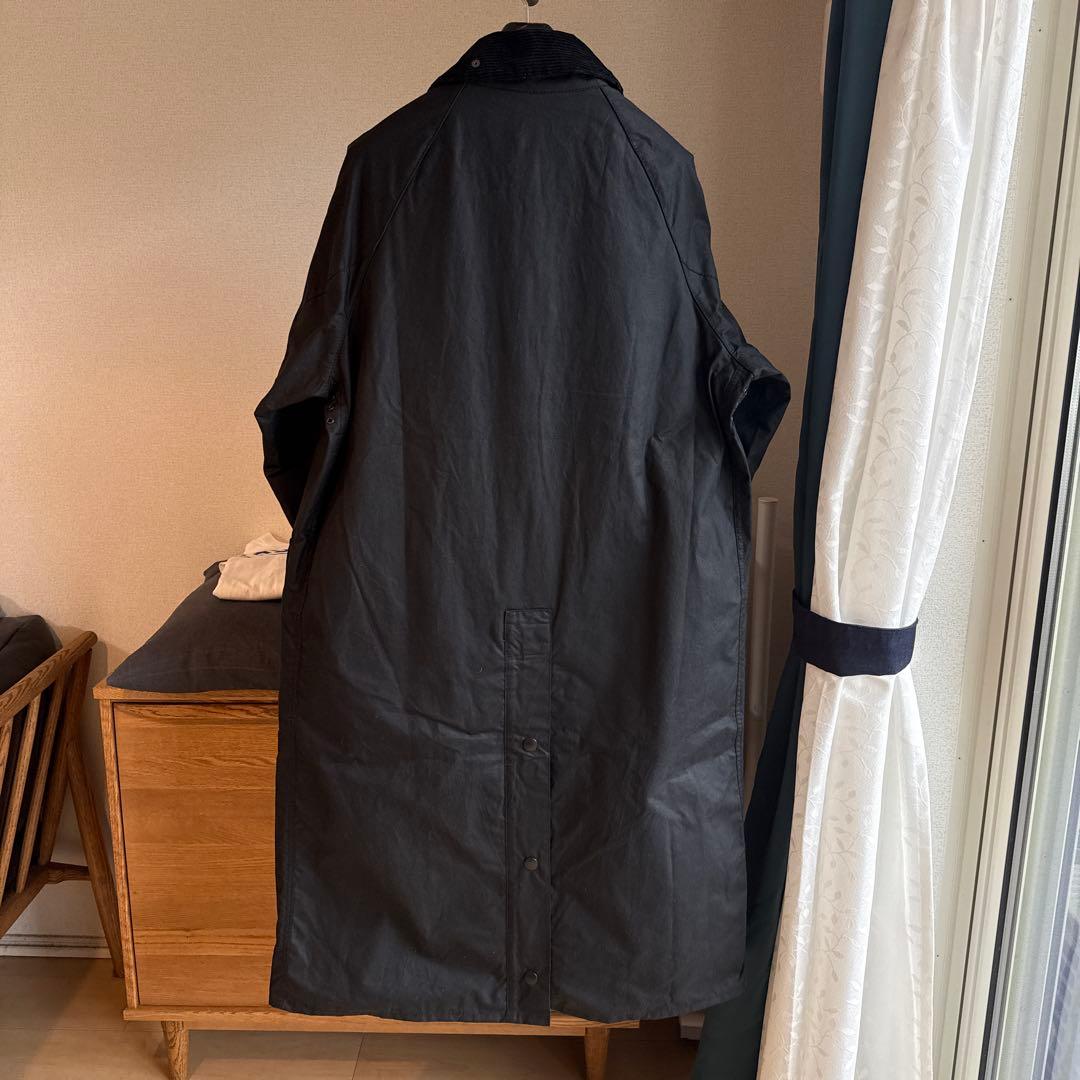 Barbour BURGHLEY バーグレー オイルドコットン ロングコート