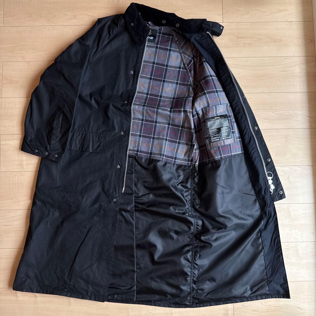 Barbour BURGHLEY バーグレー オイルドコットン ロングコート