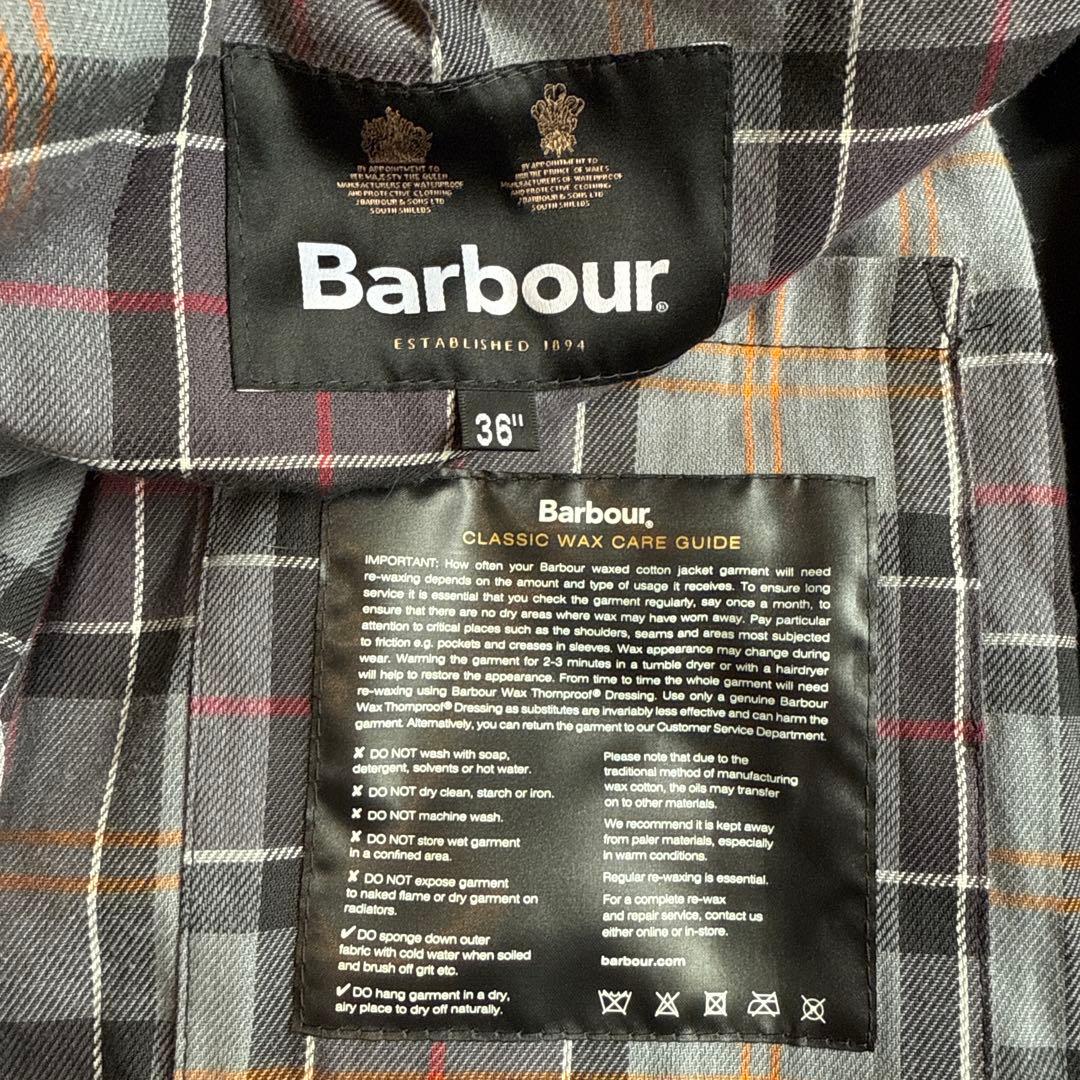Barbour BURGHLEY バーグレー オイルドコットン ロングコート