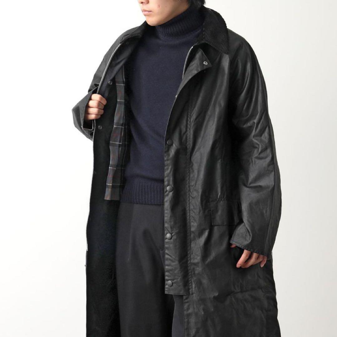 Barbour BURGHLEY バーグレー オイルドコットン ロングコート