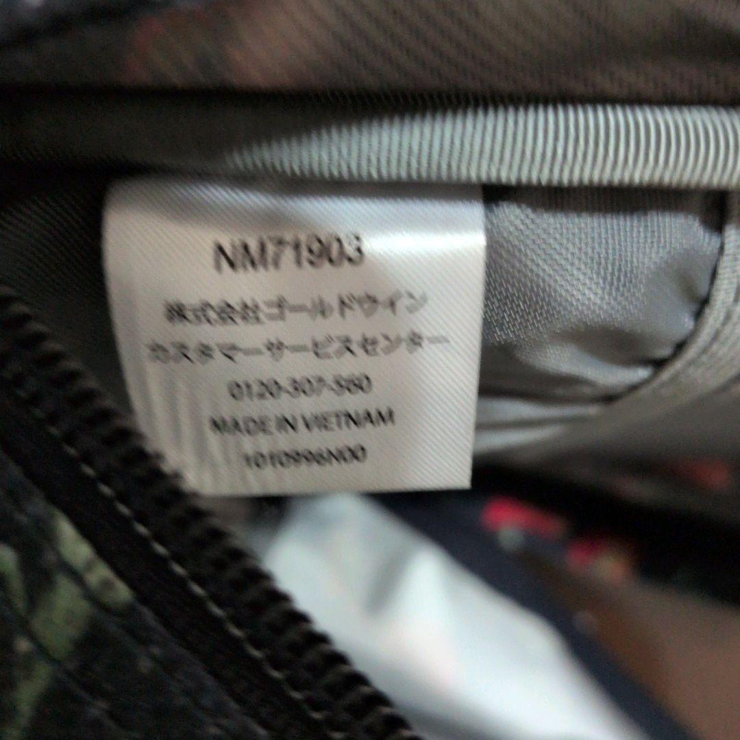 美品　THE NORTH FACE SINGLE SHOT 花柄　キノコリュック
