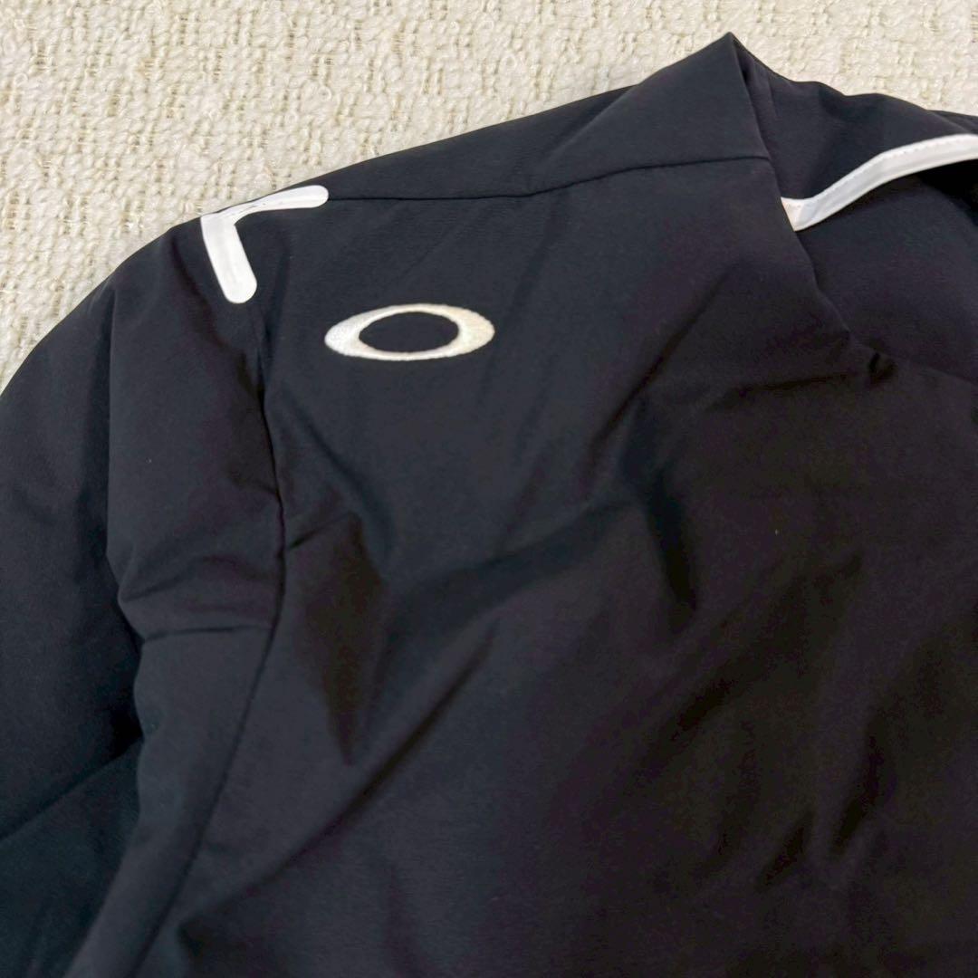 オークリー 中綿ジャケット L ブラック パフォーマンスフィット スカル ゴルフ