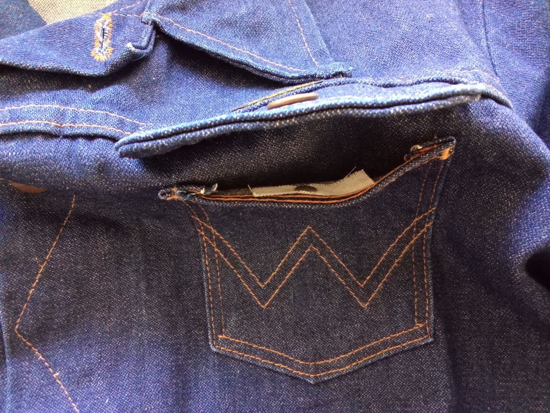 80s wrangler 74126NV size46 126MJ 後継モデル