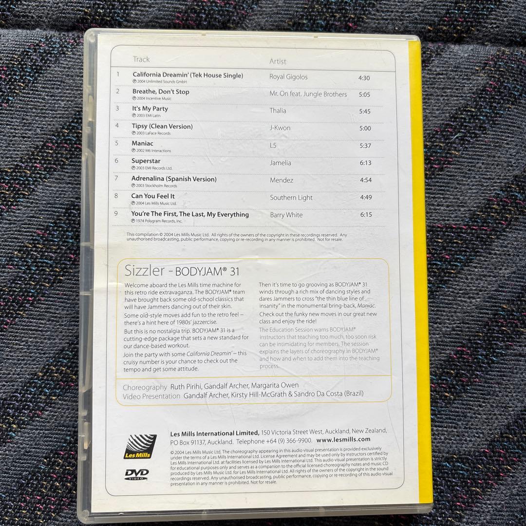 レズミルズ　ボディジャム　30.31