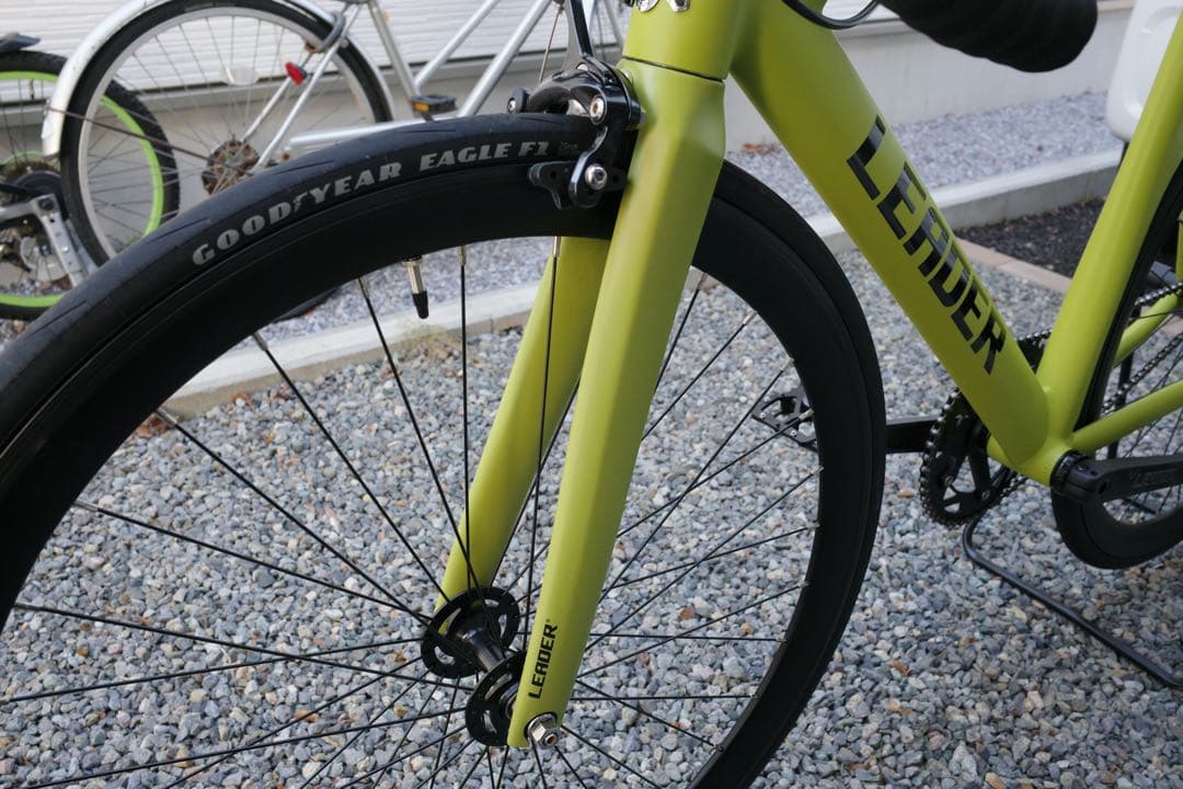 leader リーダーバイク 725TR 25周年カラー イエロー Mサイズ