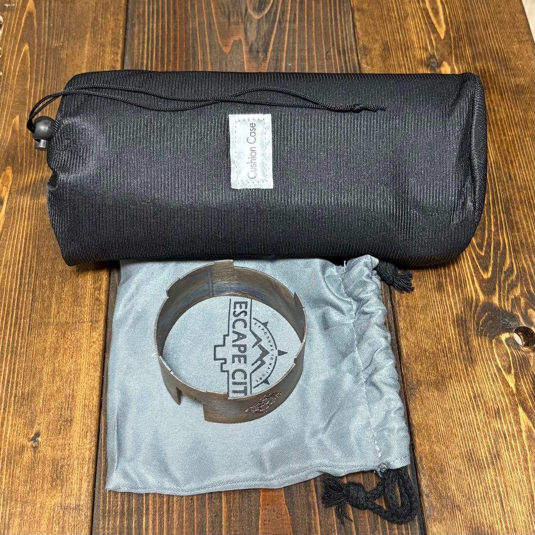 遮熱板風防付き☆snow peak HOME & CAMP バーナー (KH)