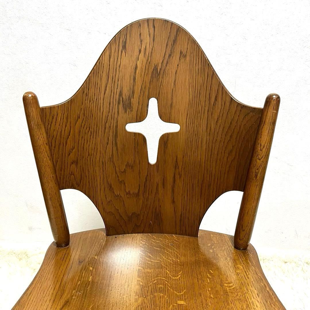 ヴィンテージ WINDS 太平 チャーチチェア ダイニングチェア 飛騨家具 2脚