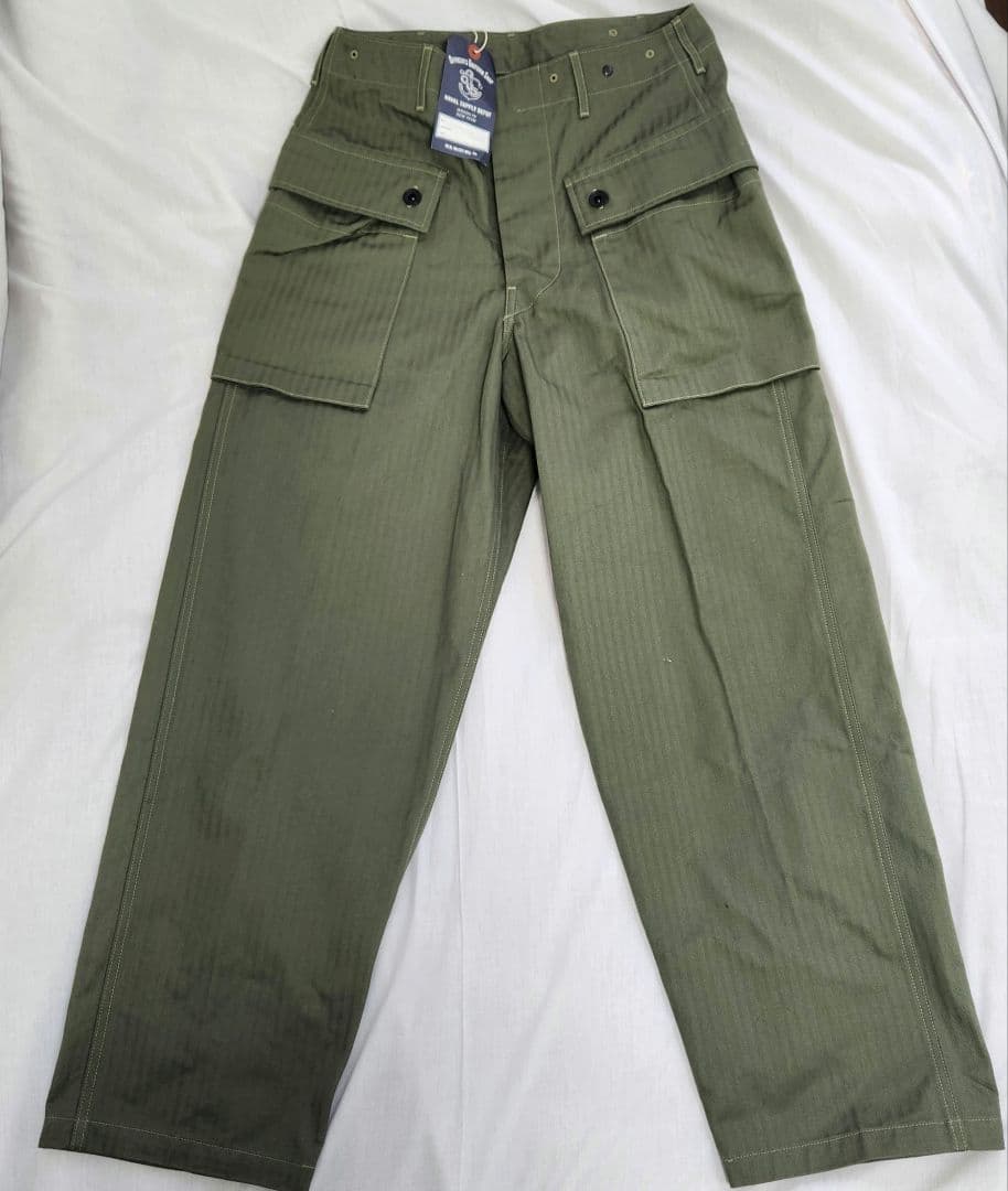 新品！リアルマッコイズ ミリタリーカーゴパンツ 30 アーミーパンツ トラウザー
