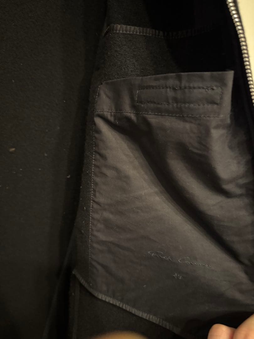 極美品 RickOwens リックオウエンス 15AW TUBEWAY COAT