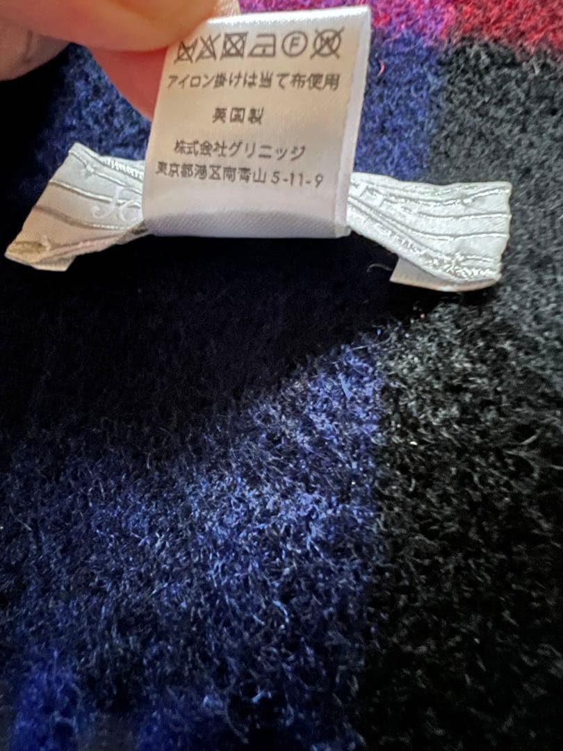 【国内正規品】Joshua ellis ジョシュアエリス カシミア 中大判