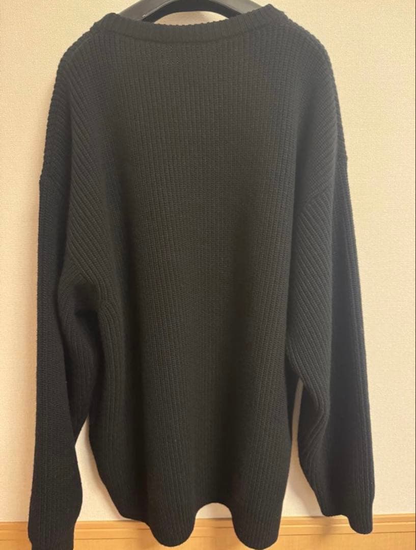 CELINE ブラック ニットセーター オーバーサイズ