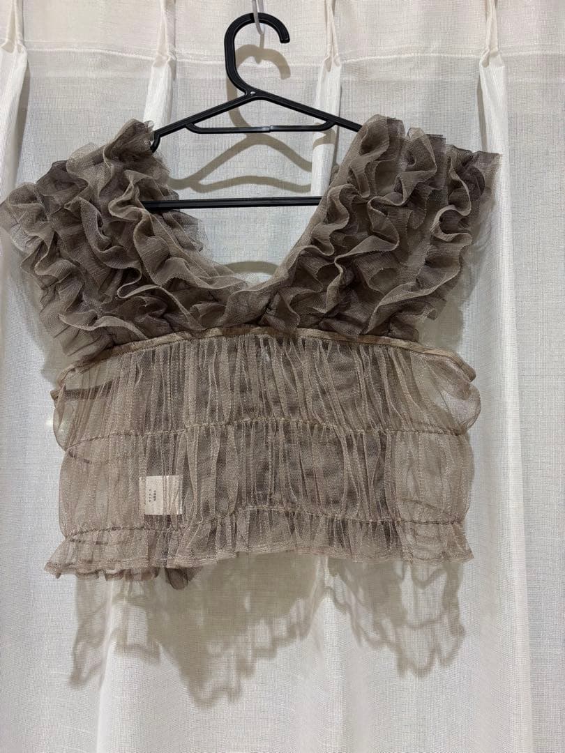 atlo パーティドレス　オケージョンドレス　グレージュ