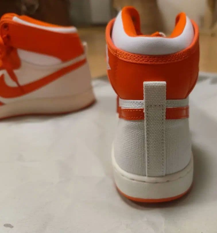 NIKE エアジョーダン1 KO オレンジ/ホワイト 27.5cm 美品 箱なし