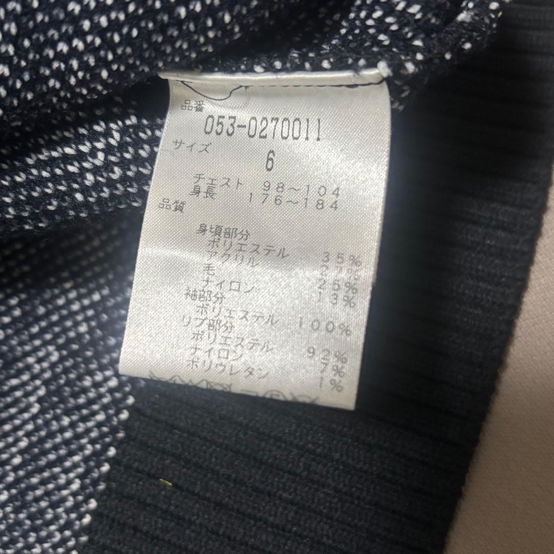 パーリーゲイツPEARLY GATES 星条旗柄総柄ニットセーター 6