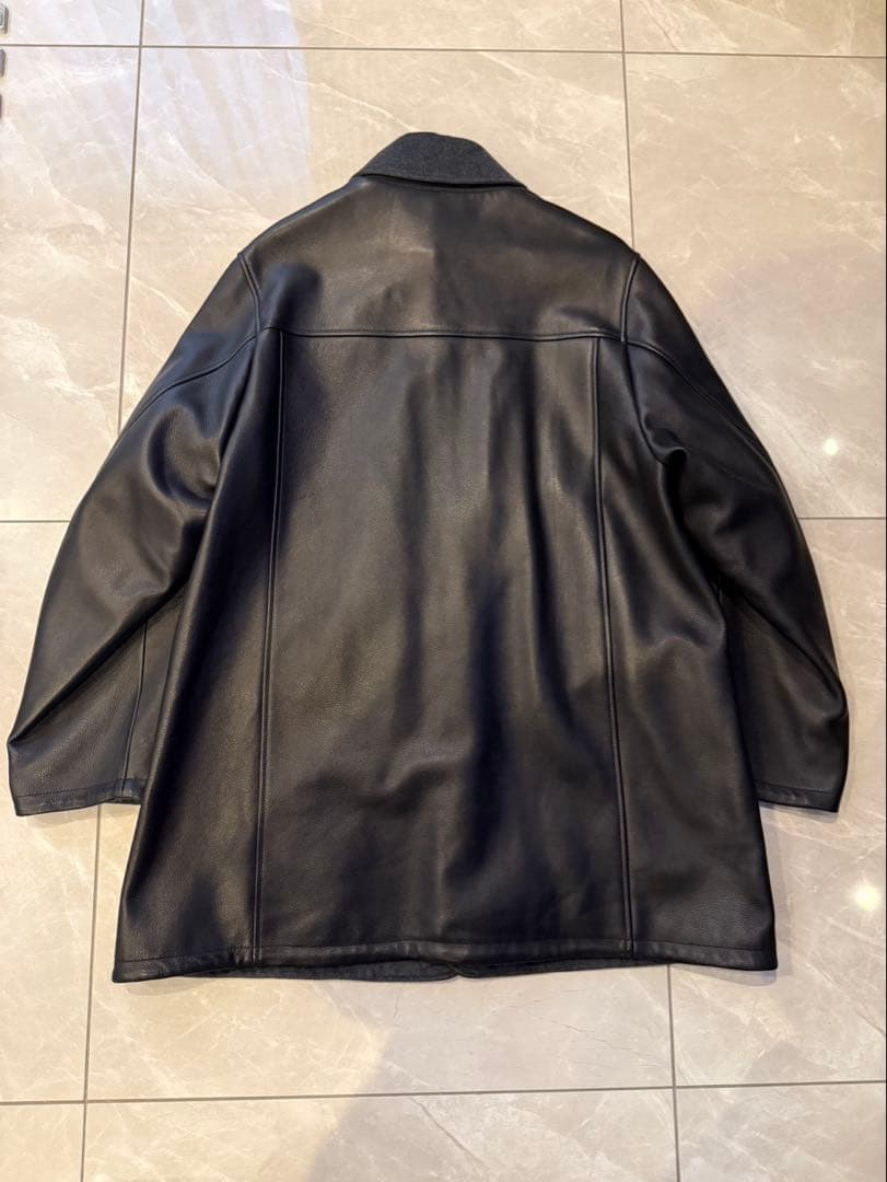 MAATEE&SONS / LAMB LEATHERCARCOAT 裏地カシミヤ