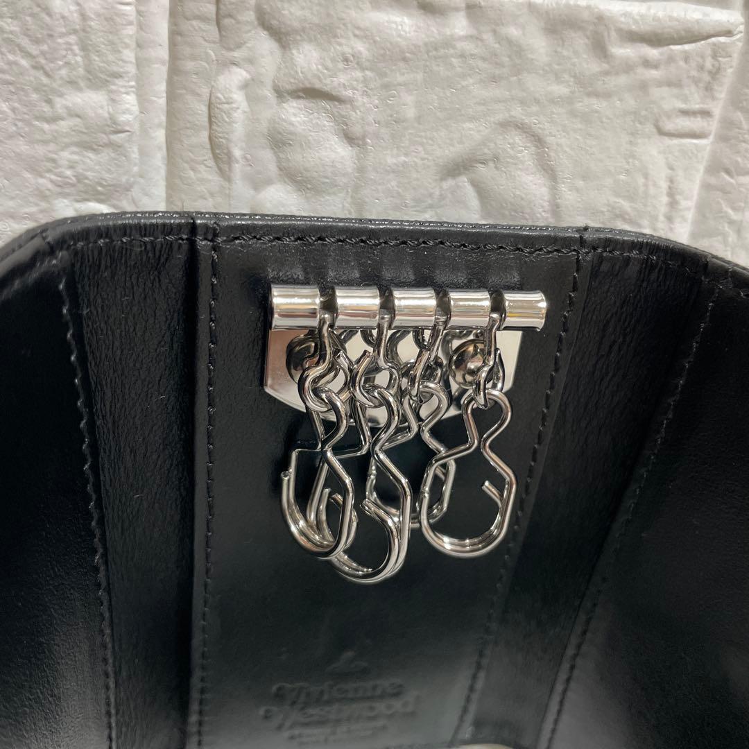 未使用品 Vivienne Westwood 4連キーケース ディアマンテ