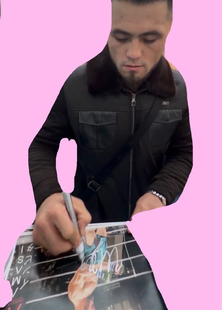 RIZIN シェイドゥラエフ 直筆サイン A4 フェザー級チャンピオン - メルカリ