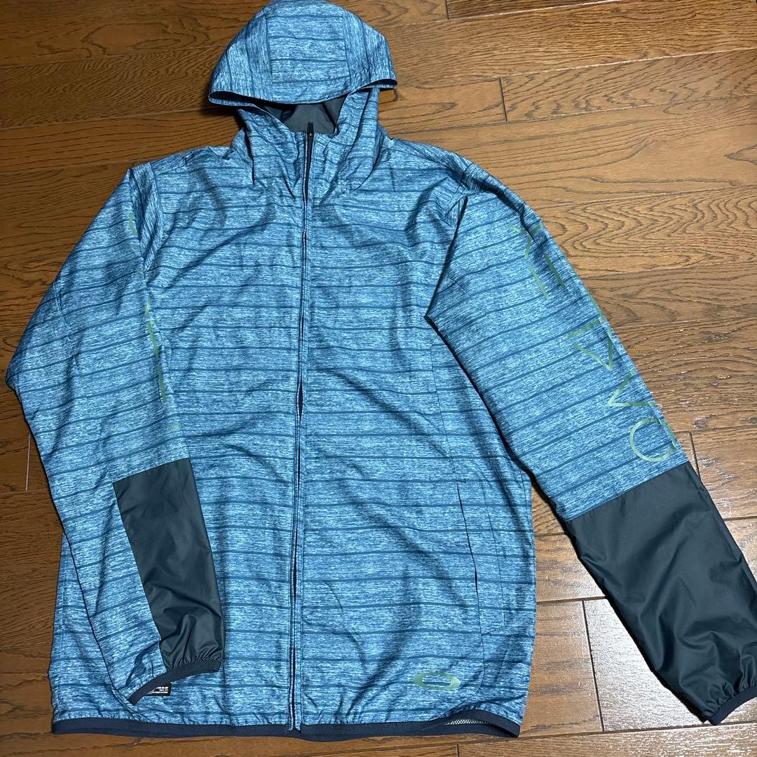 OAKLEY フード付きウインドブレーカー上下セット　メンズXL