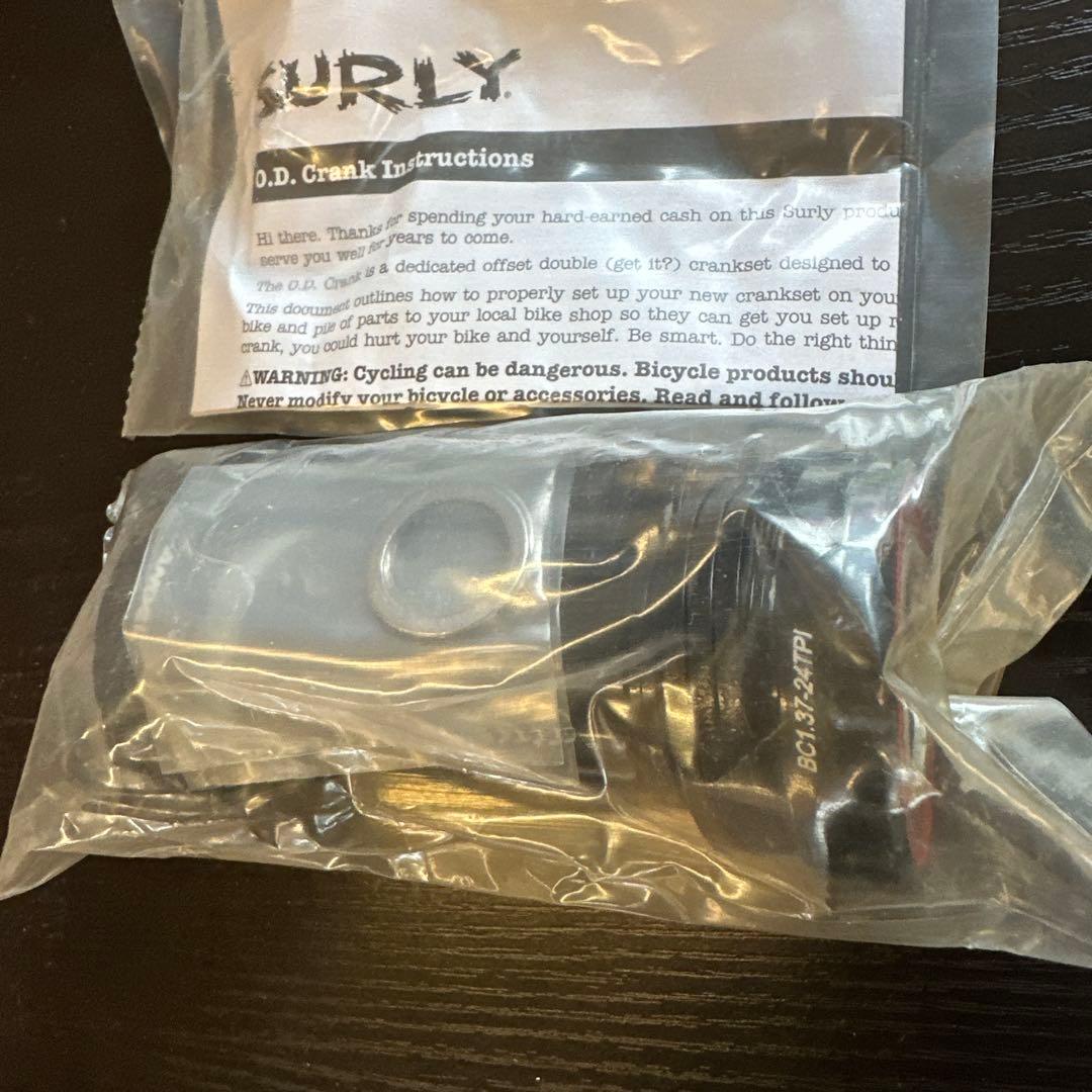 e*p様 サーリー クランクセット 新品 - パーツ安く 買う