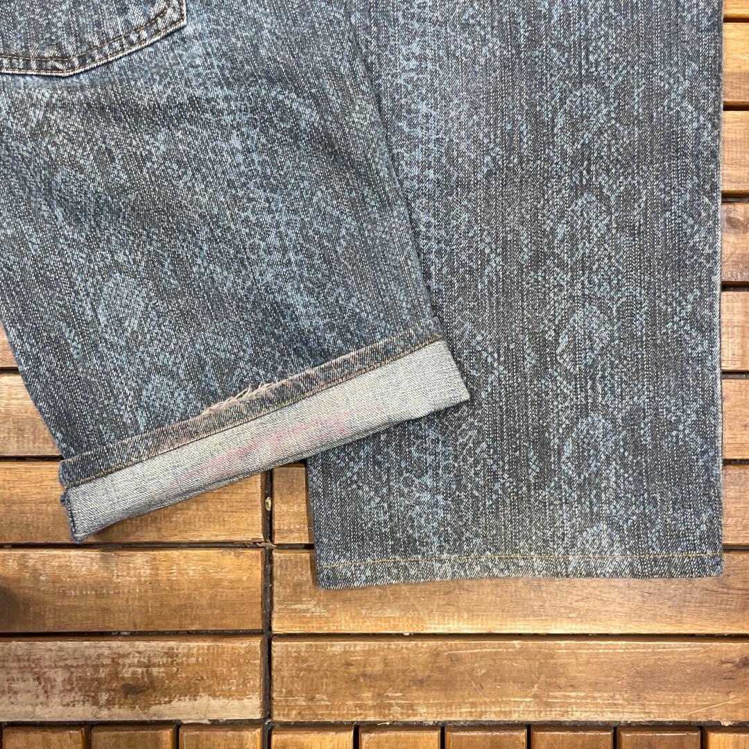 絡繰魂 カラクリダマシイ 和柄 デニム パンツ 昇龍