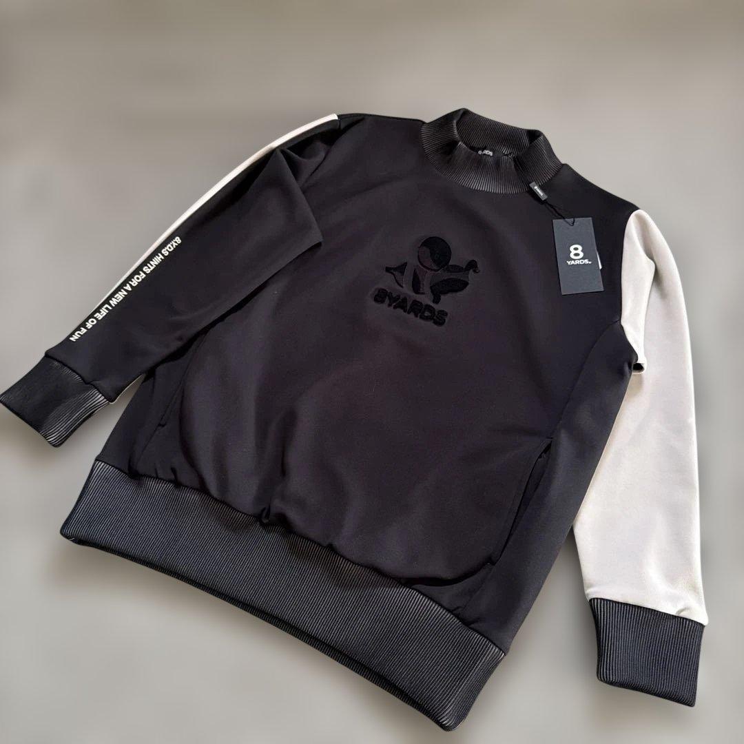 週末限定価格【新品】8ヤーズ ♪FilledCB モックネックトレーナー M