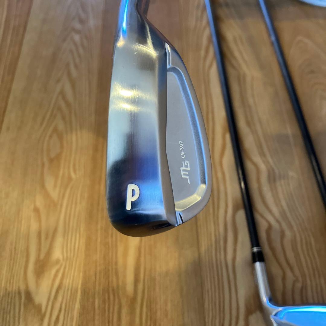 ショートピッチレングスアイアン　三浦技研CB-302 3本セット