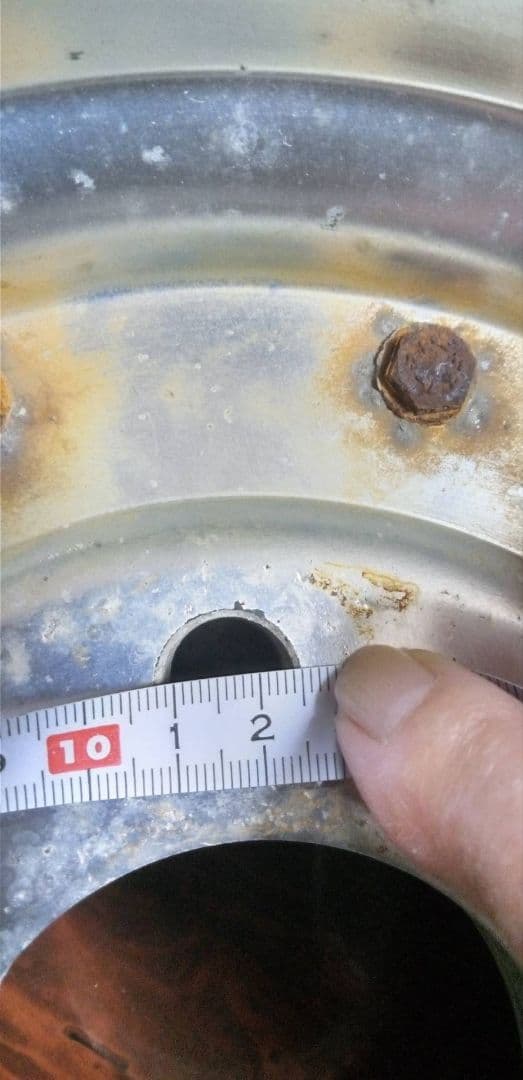 早い者勝ち‼️10㌅ マークI セット 4.5j 4H PCD110ハブ径74㍉