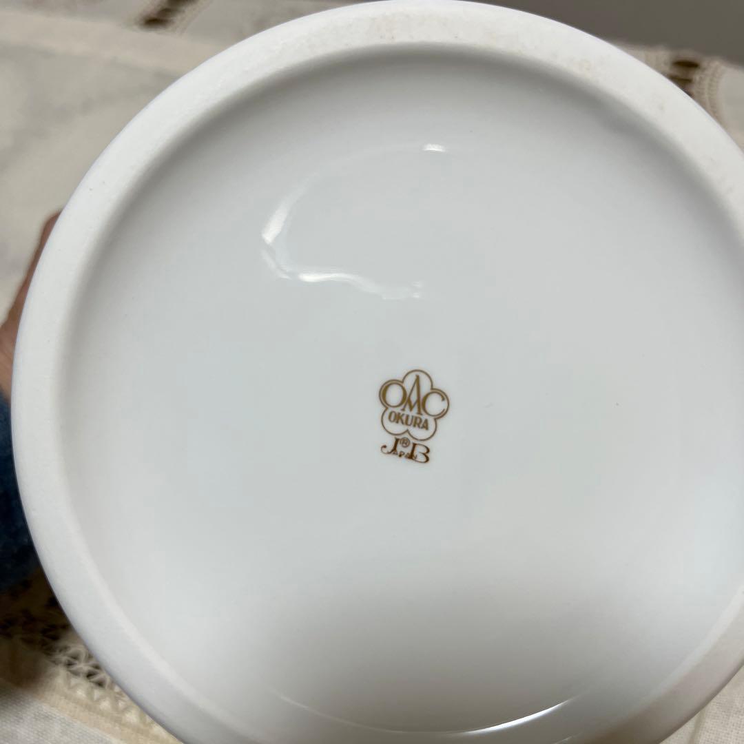 大倉陶園　あじさい　花瓶