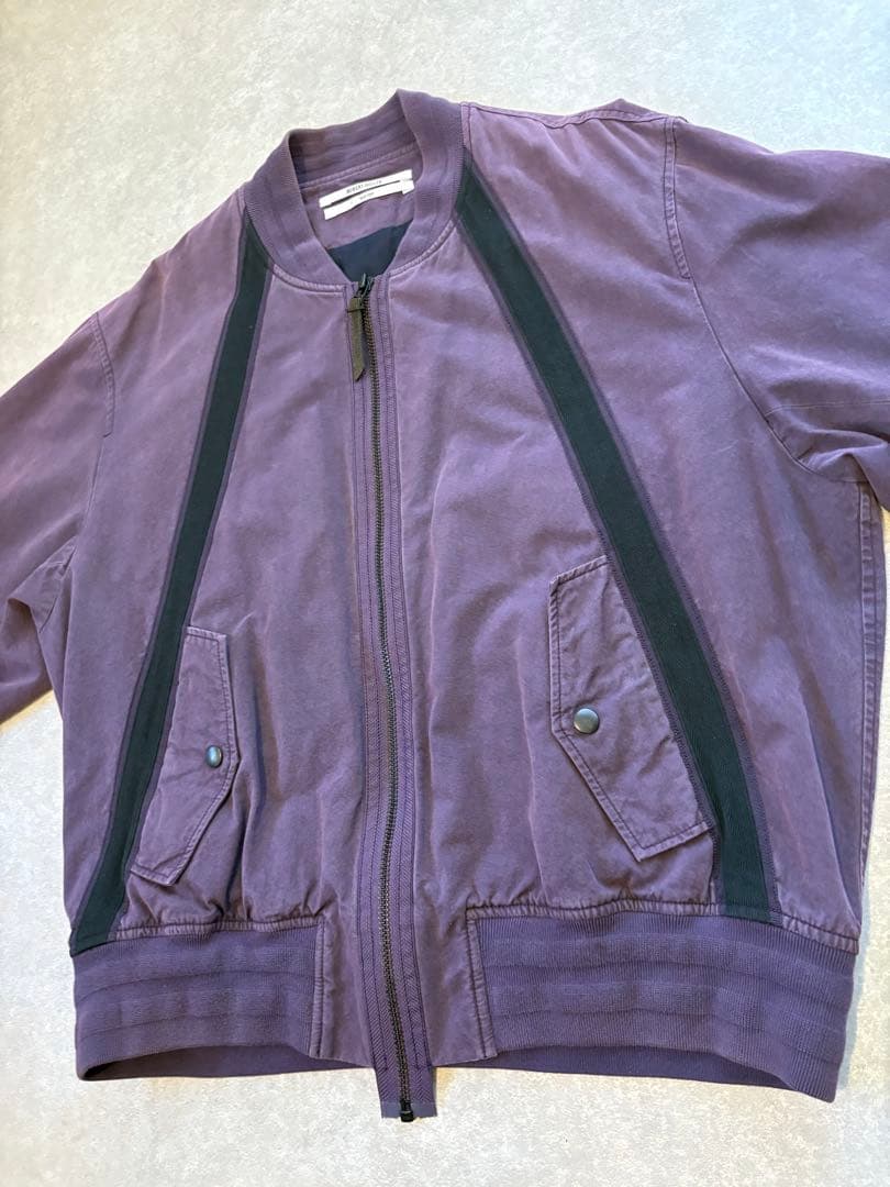 パープル MA-1スタイルジャケット Robert Geller