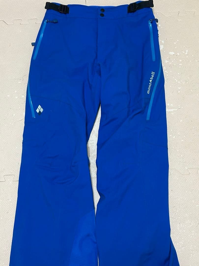 mont-bell スキーウェア 男性用 青