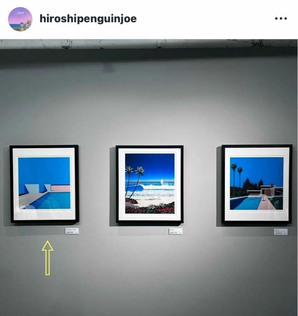 【超希少アート❗️入手困難品❗️】永井博 直筆サイン証明書付き 限定版ジークレー作品