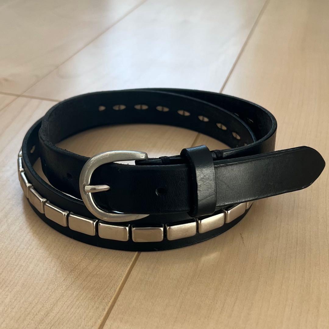 小物 OVY deci Bridle studs narrow belt M kaja