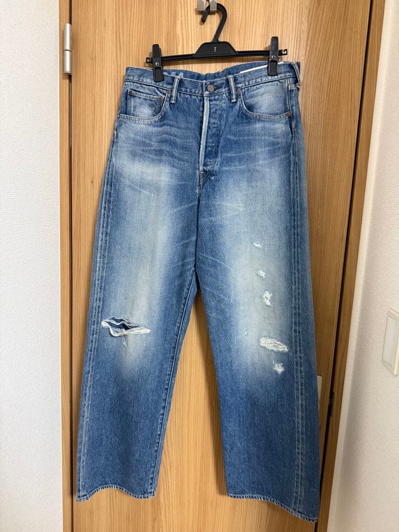 パンツ Visvim SS Denim EX Wide Damaged 32x30