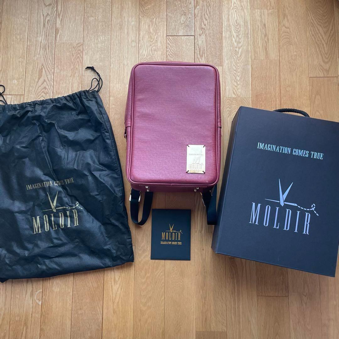 希少！ MOLDIR モルダー ジェジュン 韓国 リュック 赤 ゴールド - メルカリ