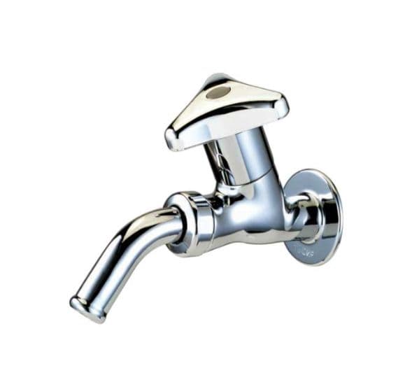 前澤化成工業・ダブチ　アルミ水栓柱・固定バンド・スクエアパン、水栓セット