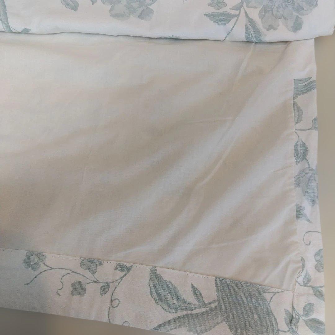 ローラアシュレイサマーパレスダックエッグカーテン 2枚で1組 - メルカリ