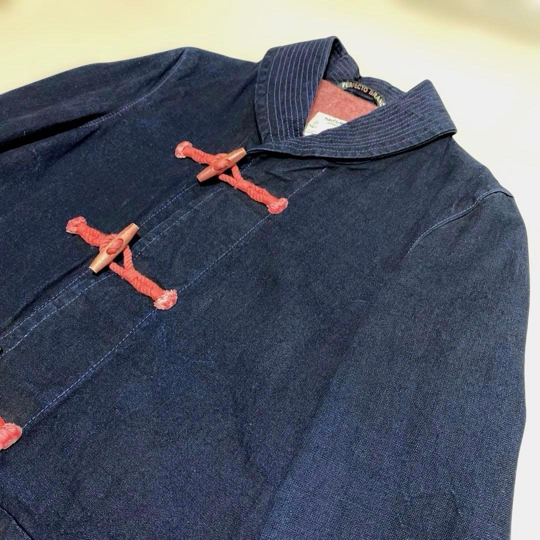 PERFECTO BRAND by Schott NYC デニムダッフルコートM