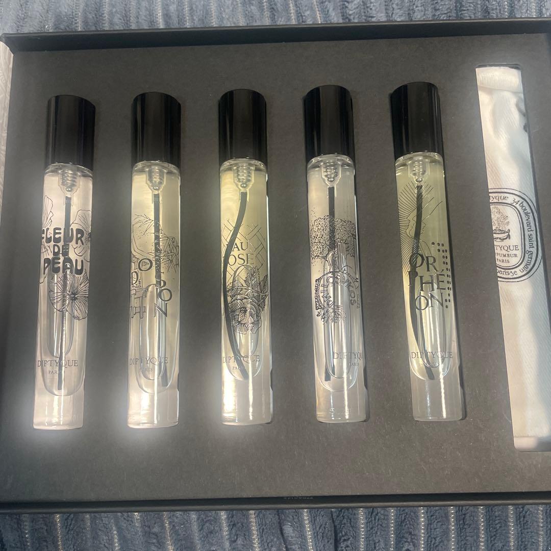 Diptyque 香水セット 5本入り ギフトボックス　クリスマス限定