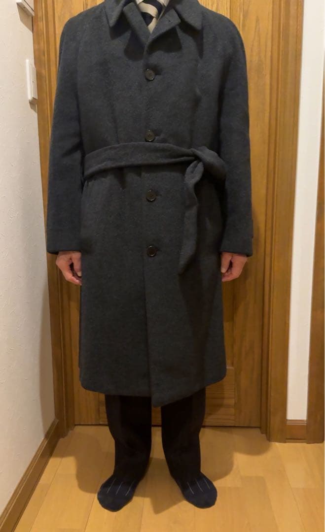 数回のみ着用】Turnbull & Asserアンゴラ100%チェスターコート