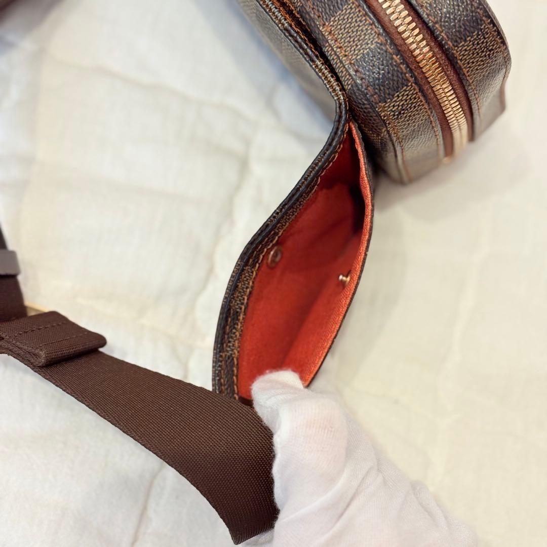 LOUIS VUITTONダミエパターン ボディバッグ ダミエジェロニモス