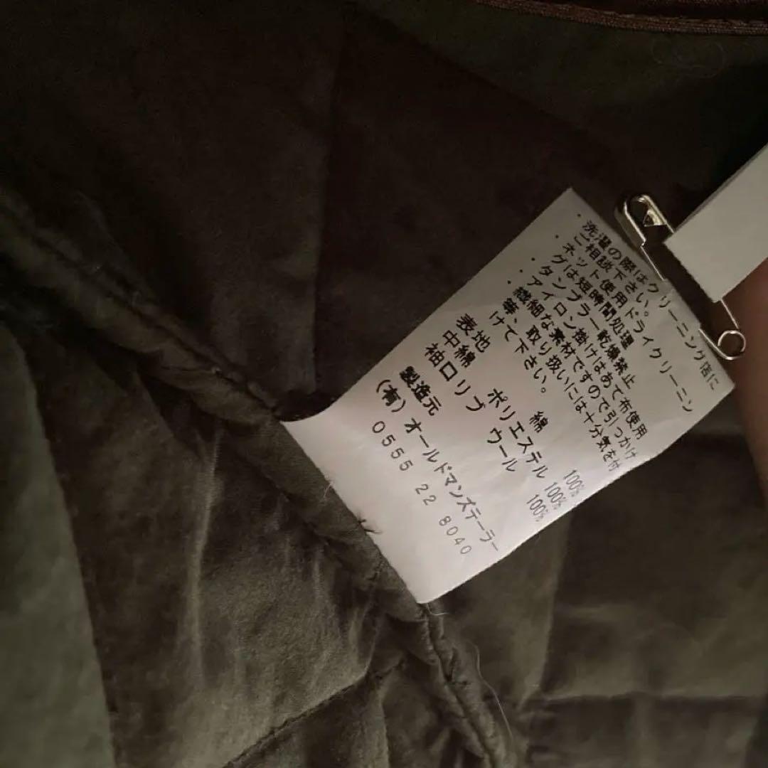 R & D.M.Co-(オールドマンズテーラー) キルティング ハーフ コート