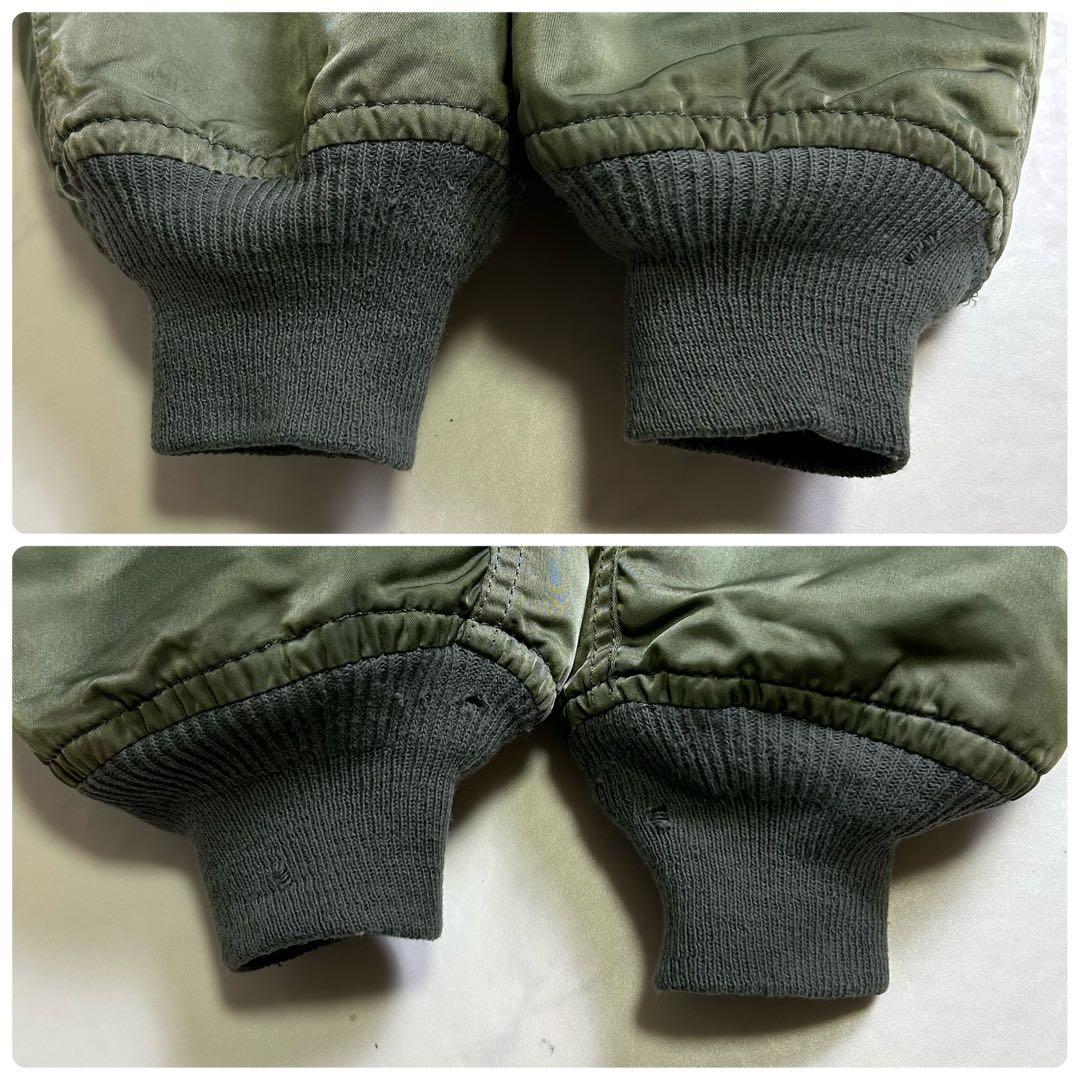 【USA製】90s アルファインダストリーズ N-2B フライトジャケット L