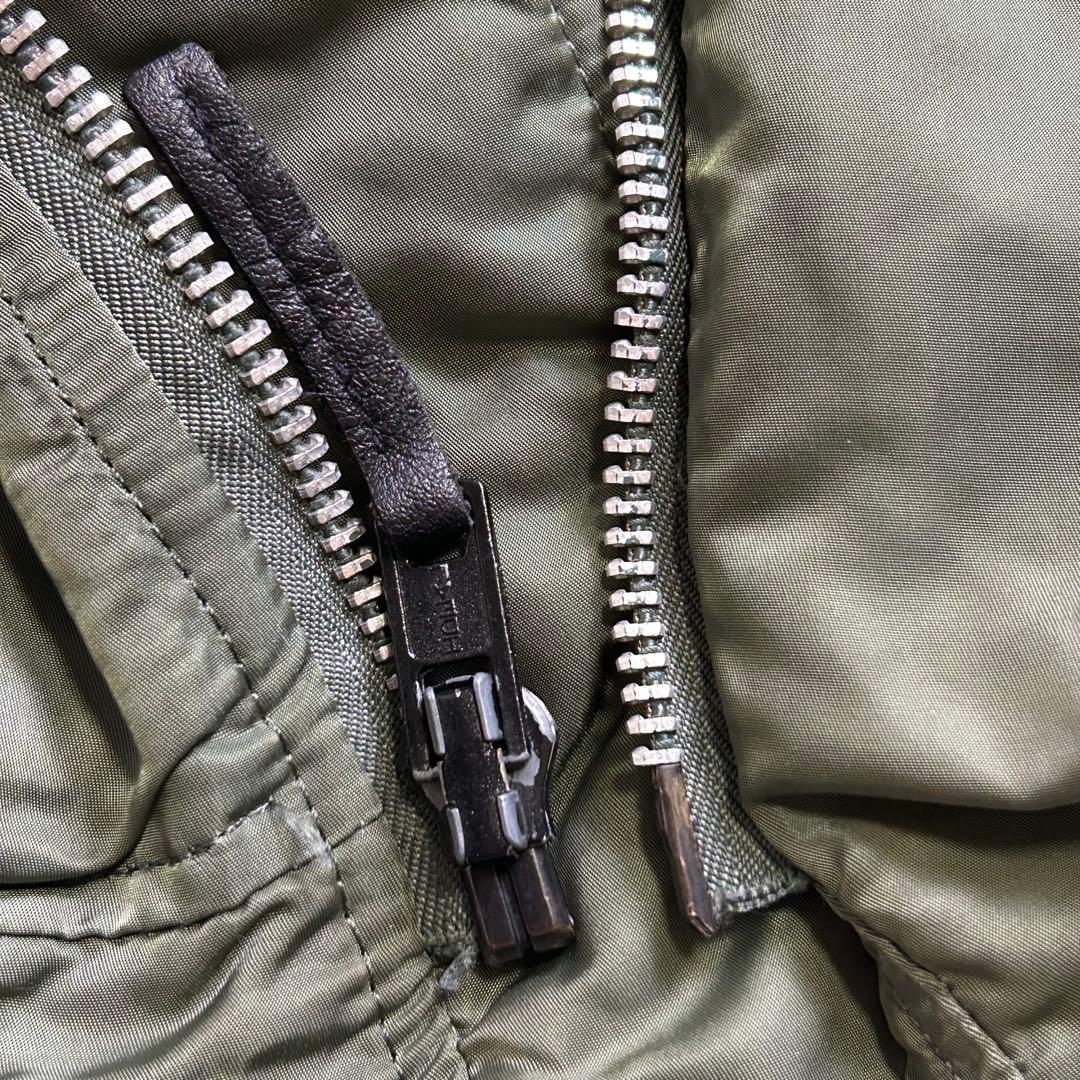 【USA製】90s アルファインダストリーズ N-2B フライトジャケット L