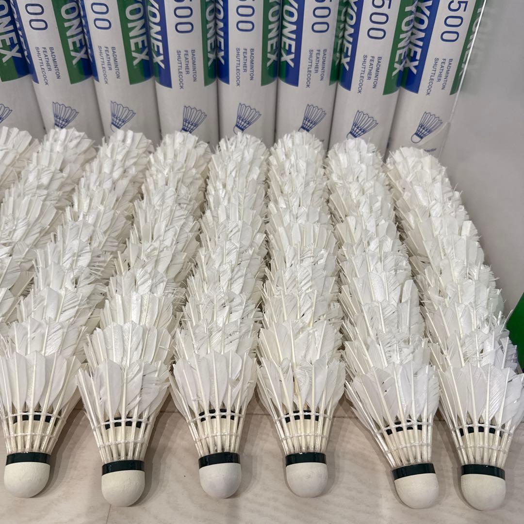 ヨネックス中古シャトル 120球 エアロセンサー400.500