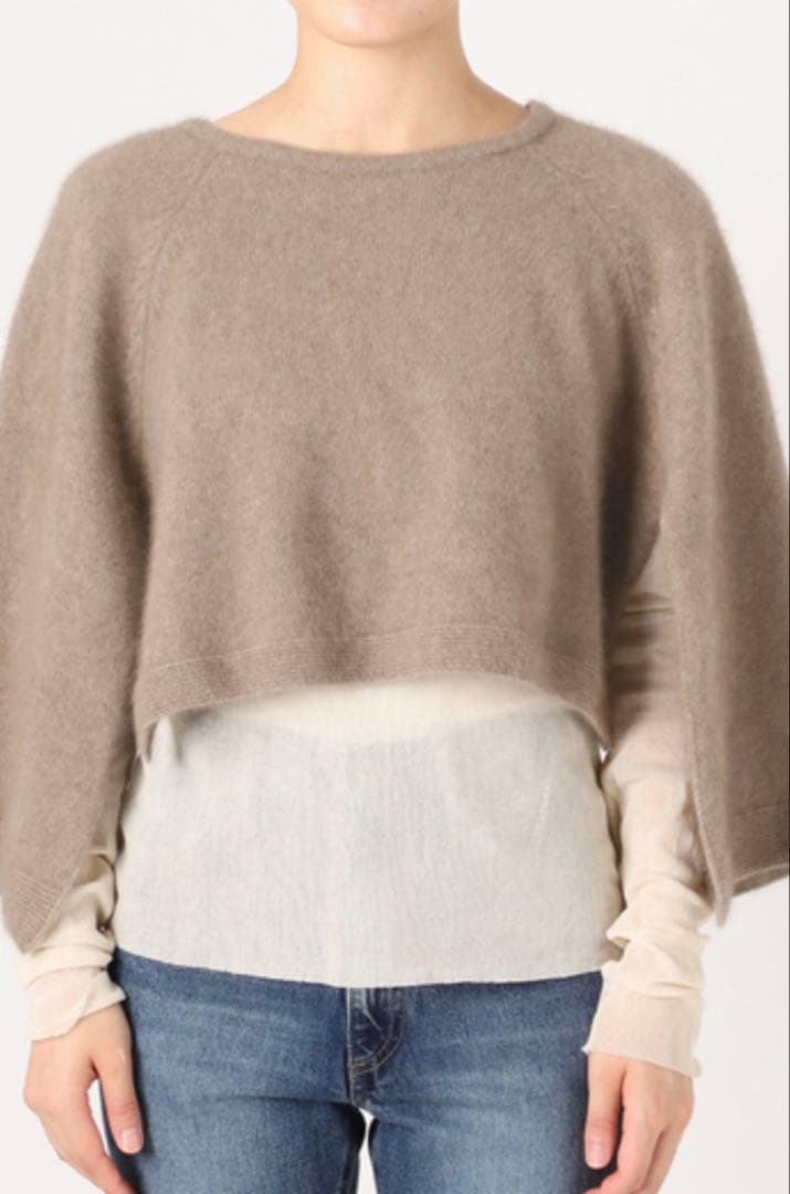 ジャケット・アウター Plage ENRICA CAPE KNIT